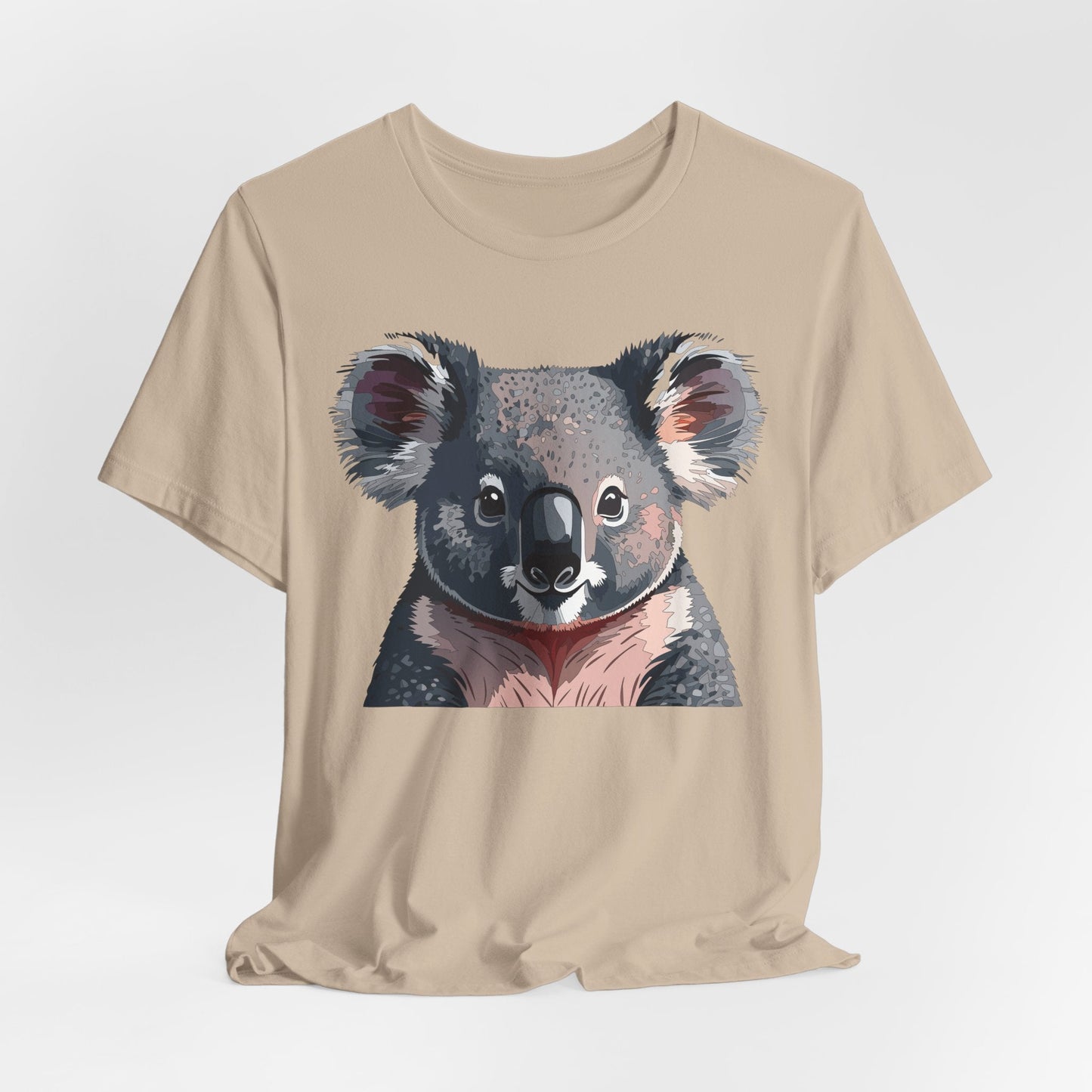 Unisex Animal Shirt Graphic Tee With Wildlife Art Design Animal Print Short Sleeve Casual Wear