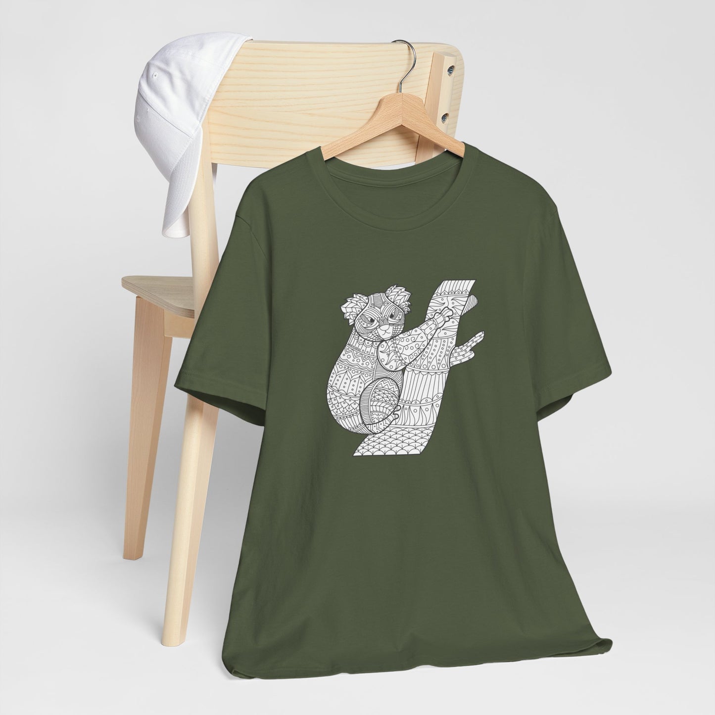 Camiseta unisex con estampado de animales 