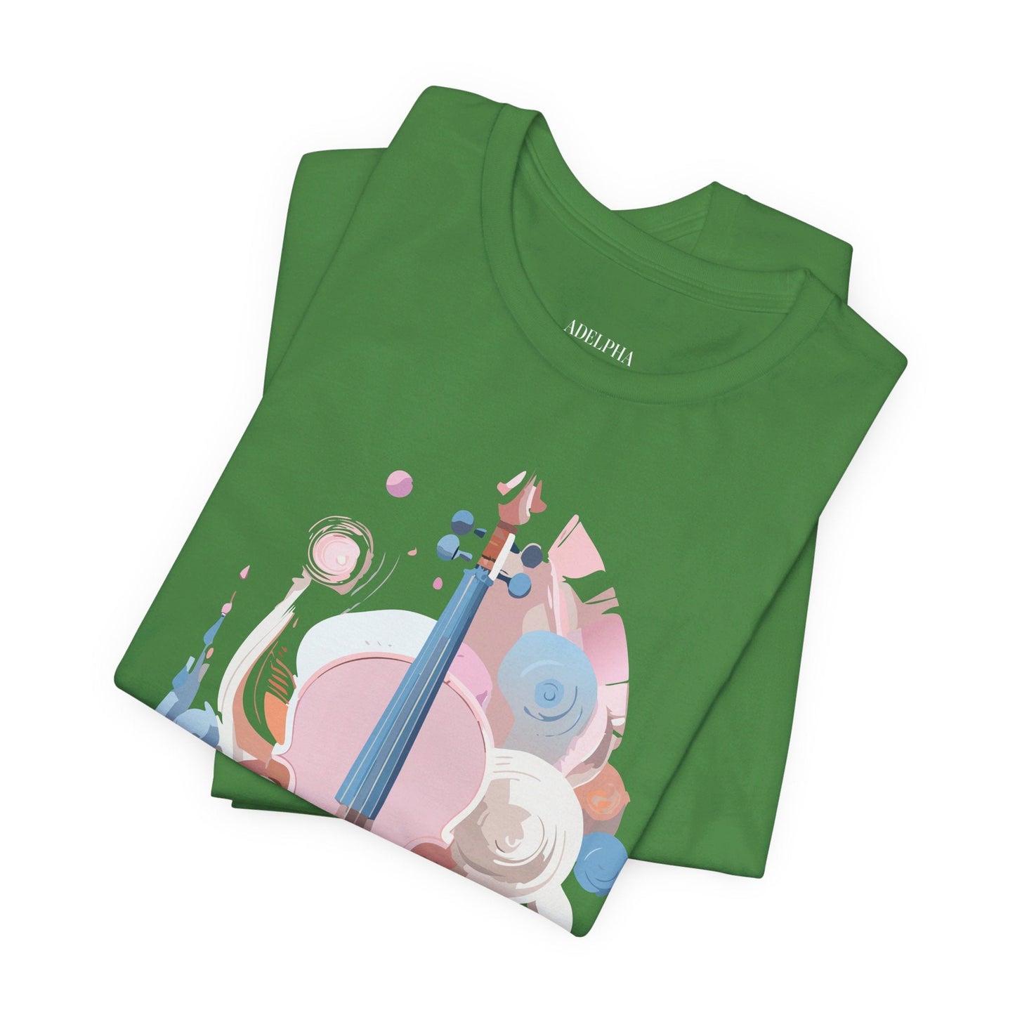 Music T Shirt Unisex Graphic Tee Vintage Inspired Artwork By Adelpha Short Sleeve
