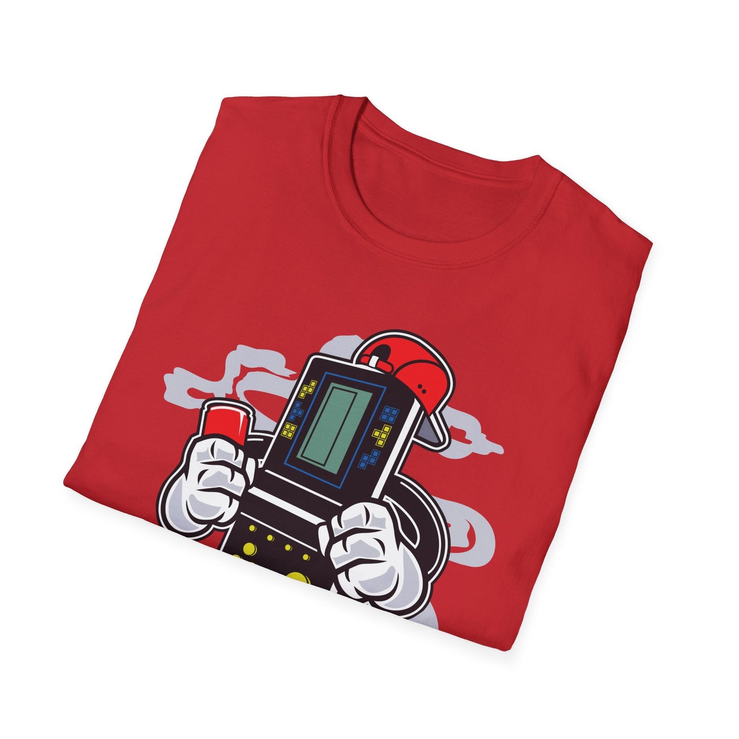 Cartoon T Shirt Animation Funny Unisex Softstyle 100 Percent Ring Spun Cotton Tee