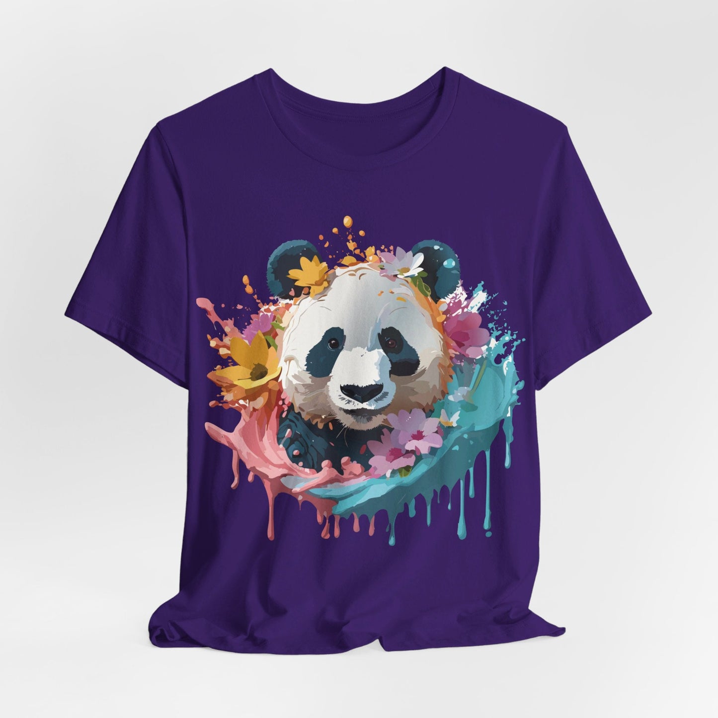 Adelpha Panda Graphic Tee Unisex Short Sleeve Vintage Inspired Artwork Shirt Premium Quality