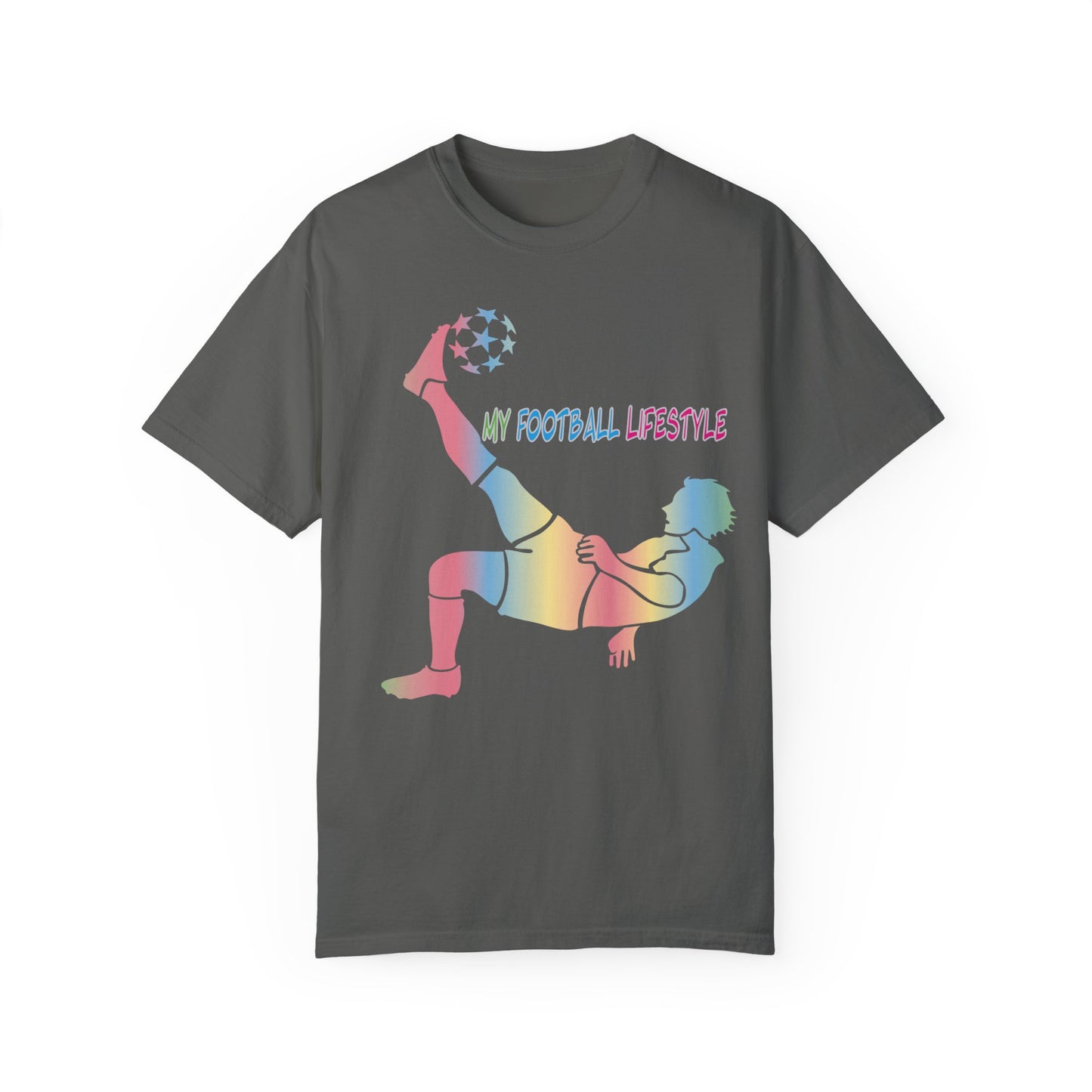 Unisex T-shirt with sports art design