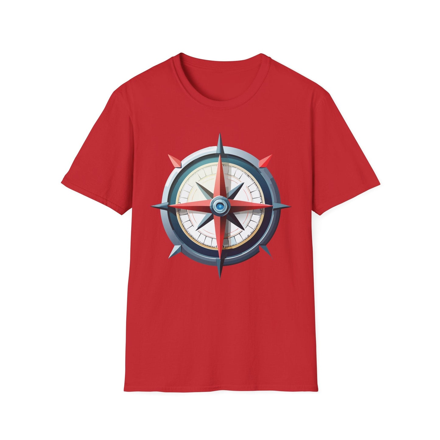 Compass Navigator Graphic Tee Unisex 100 Cotton 16