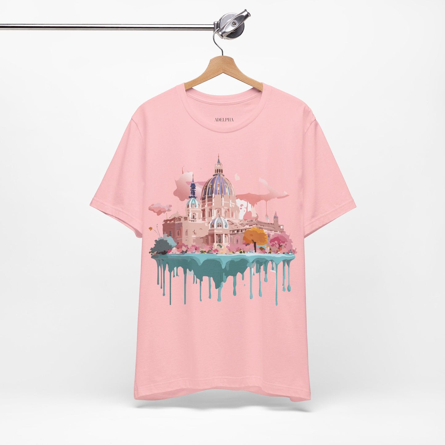 Adelpha Vienna Graphic Tee Unisex Short Sleeve Shirt Vintage Inspired Art Design