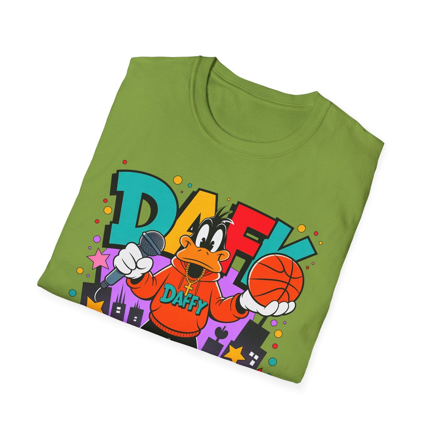 Funny Animals Cartoon T Shirt Unisex Graphic Tee Animation Shirt Softstyle Cotton
