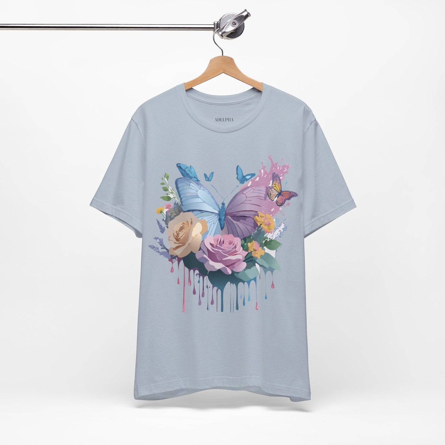 Butterfly Graphic Tee Unisex Jersey Short Sleeve Shirt Adelpha Art Design
