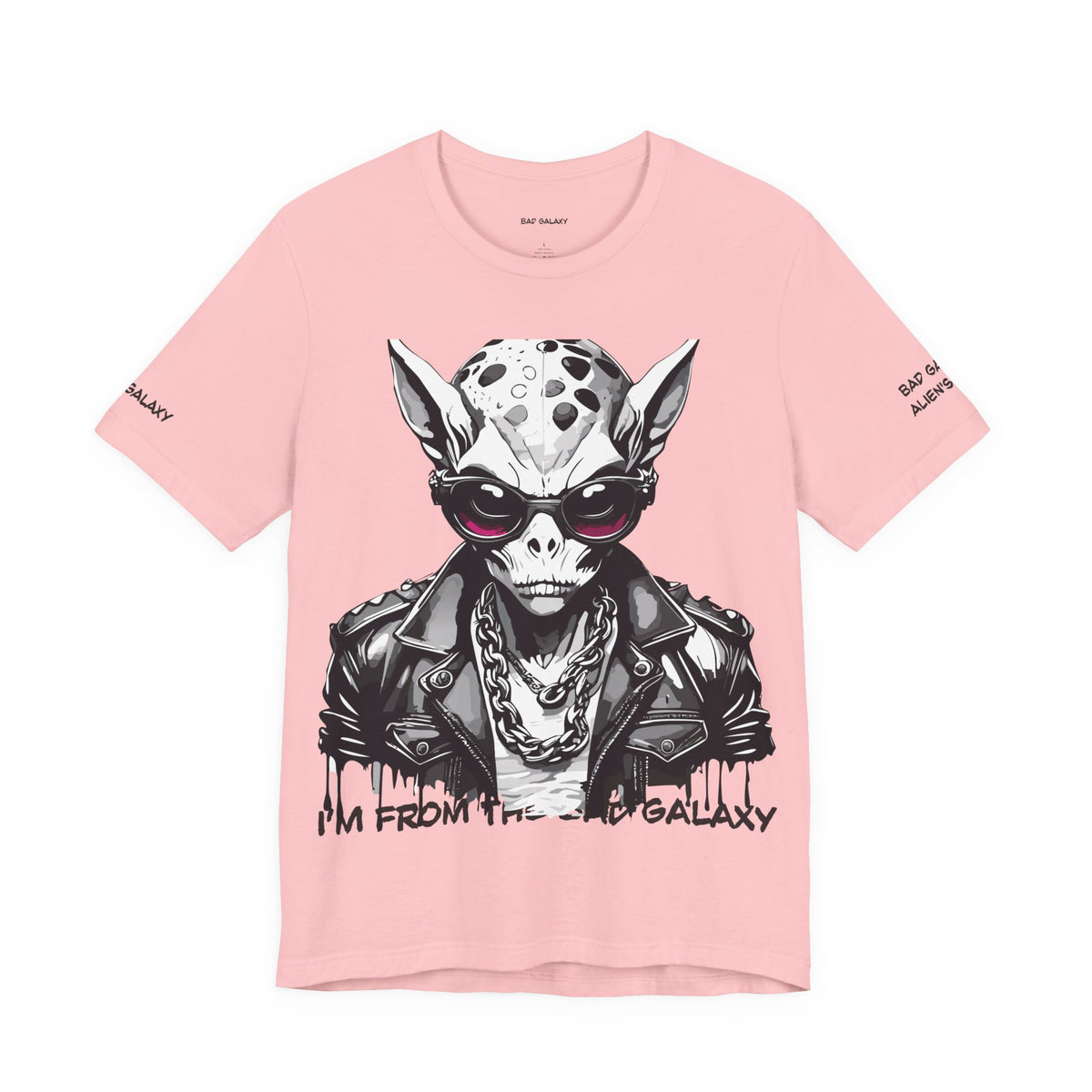 Alien Graphic Unisex Cotton Bella+Canvas Tee with Art Design b50