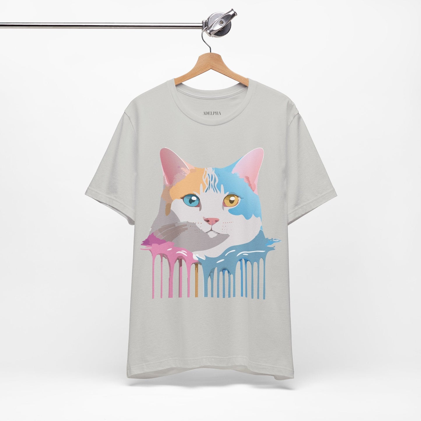 Adelpha Cat Graphic Tee Unisex Jersey Short Sleeve Vintage Inspired