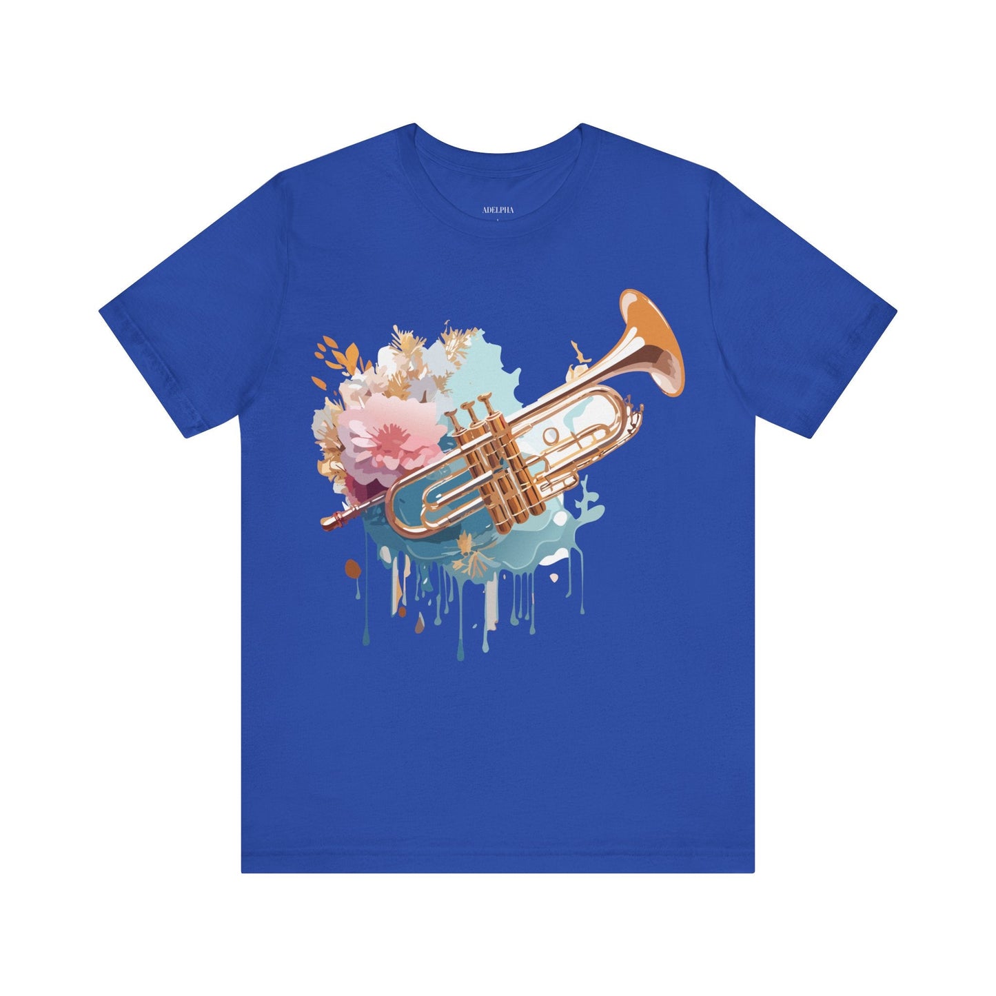 Unisex Graphic T Shirt Adelpha Music Tee Vintage Inspired Art Design Short Sleeve