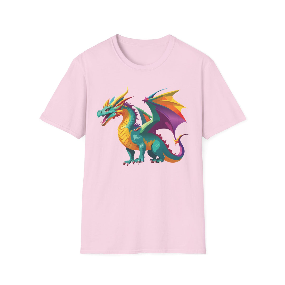 Dragon Graphic Tee Gildan Unisex 100 Cotton Tee Shirt with Animals m15