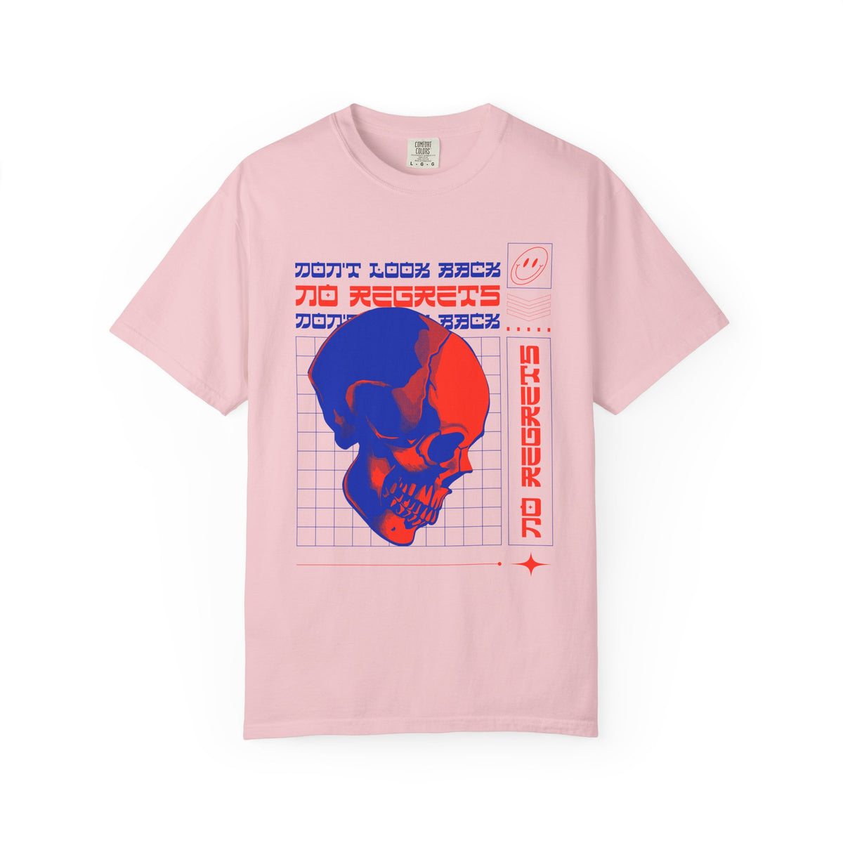 T-Shirt with Skull, Graphic T-Shirts, Art Design Tee Shirt, Skull T-Shirt - 11