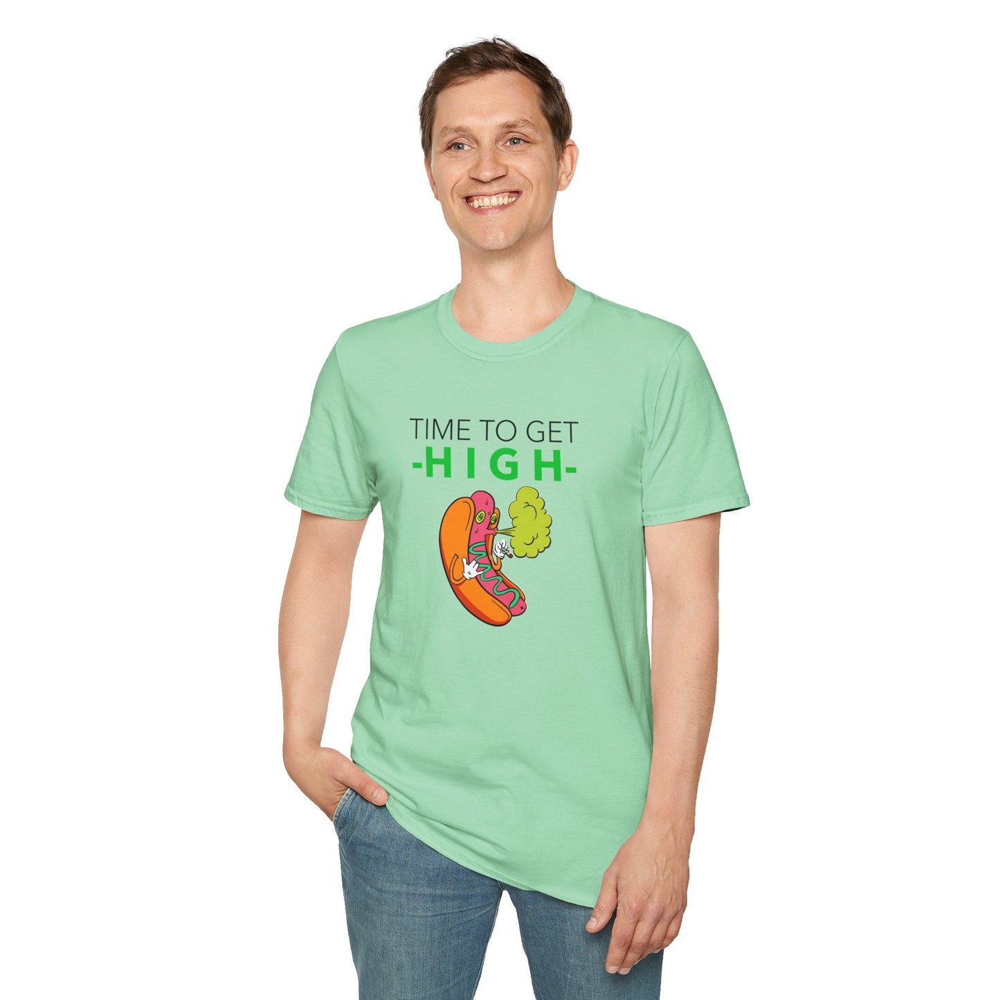 Funny Food T Shirt Unisex Gildan Softstyle 64000 Tee Art Design One Hundred Percent Ring Spun Cotton Lightweight