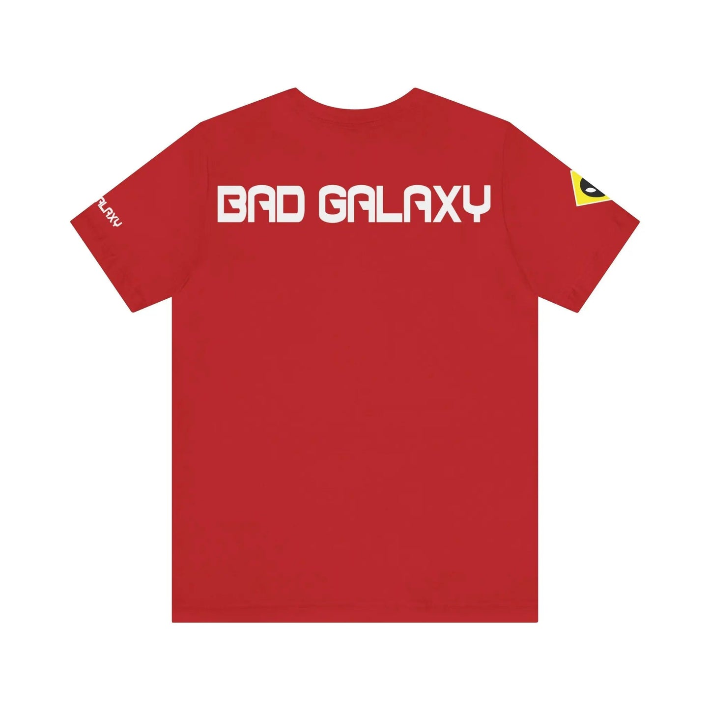 Tee Shirt With Alien From Bad Galaxy Lightweight 100 Percent Cotton Eco Friendly Inks Free Shipping