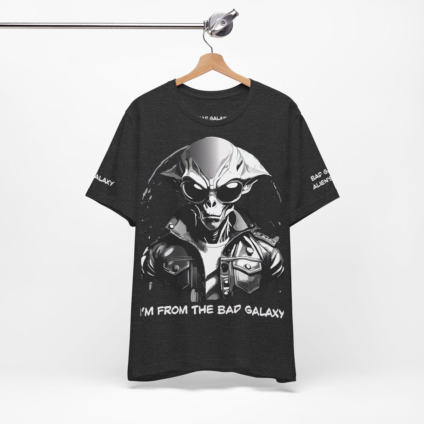 Alien Tee Shirt From Bad Galaxy Made To Order 100 Percent Cotton Lightweight Free Shipping