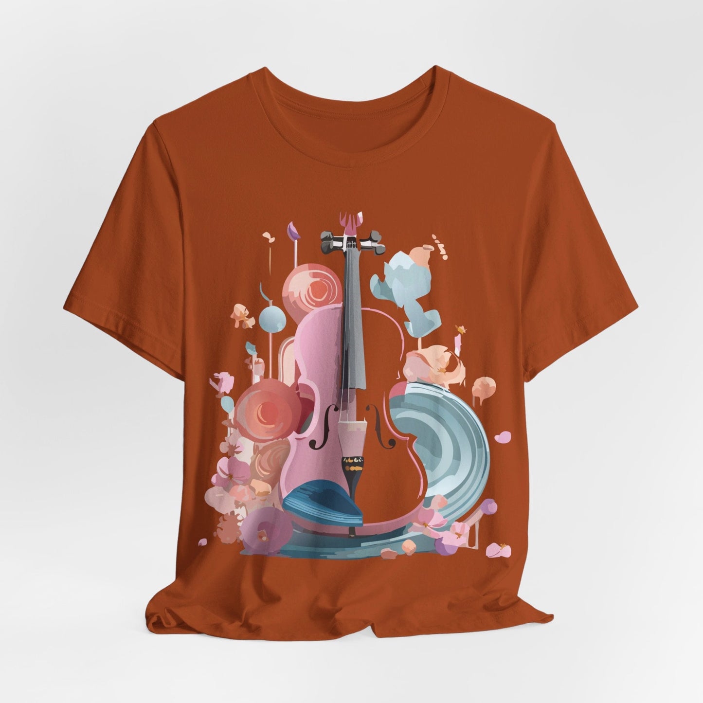 Adelpha Music Graphic T Shirt Unisex Short Sleeve Tee Vintage Inspired Artwork Edition