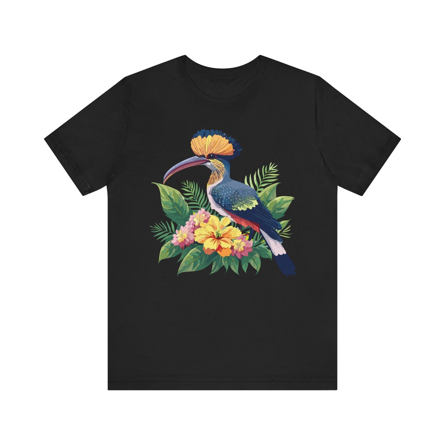 Unisex Animal Tee Shirt With Art Design Wild Animals Short Sleeve Jersey Tee For Everyday