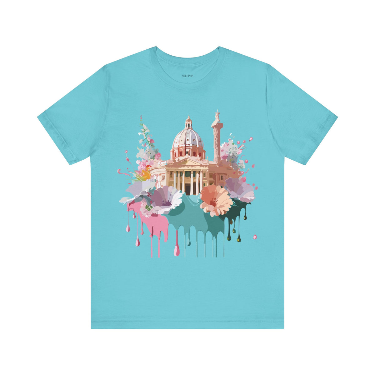 Unisex Cotton Bella+Canvas Tee with Rome