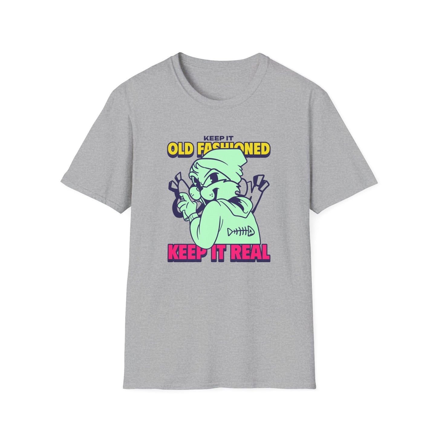Funny Animals Tees Unisex T Shirt Gildan Softstyle 64000 100 Percent Ring Spun Cotton