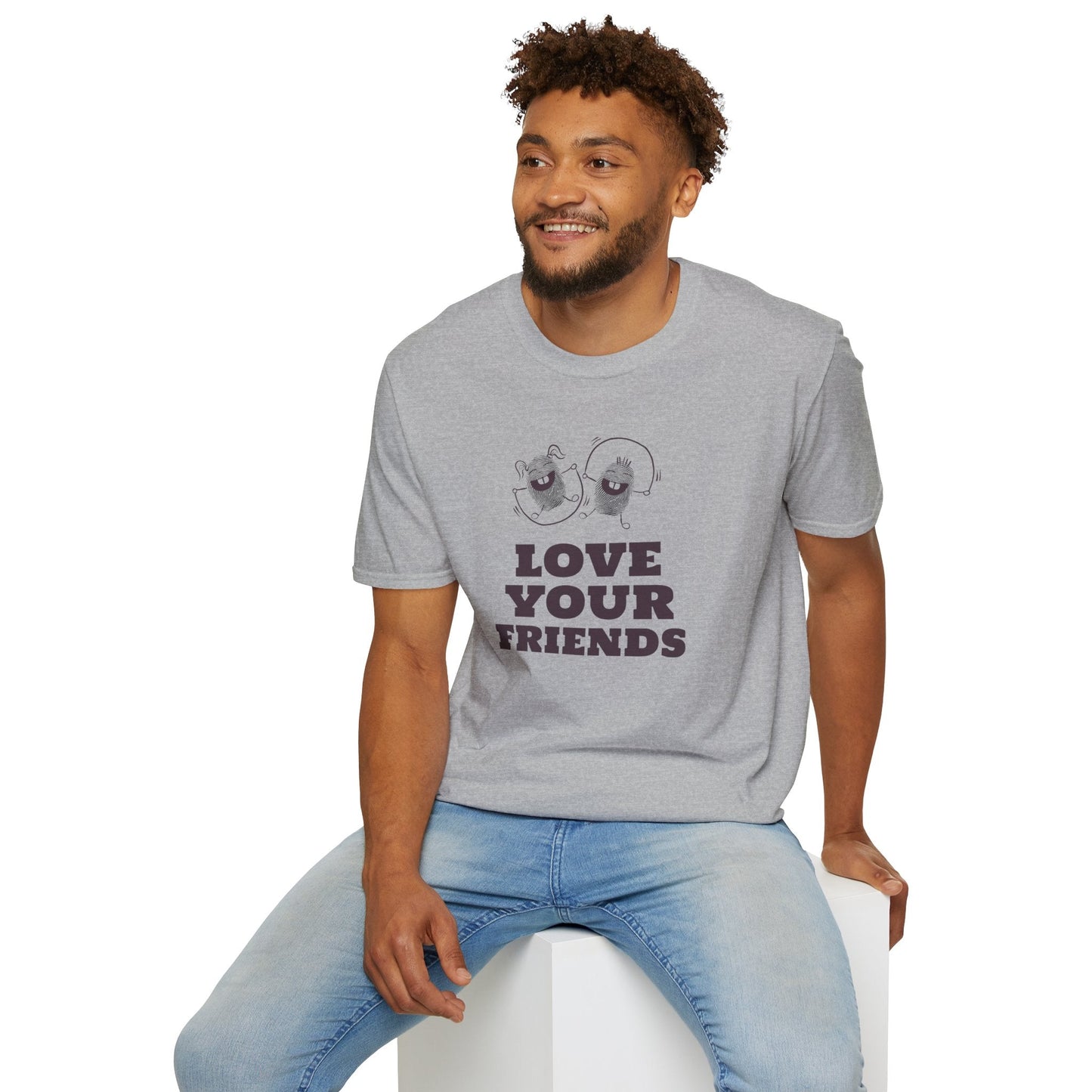 Positive Slogan T Shirts For Men And Women Unisex Gildan Softstyle 64000 Short Sleeve Tee With Positive Quotes
