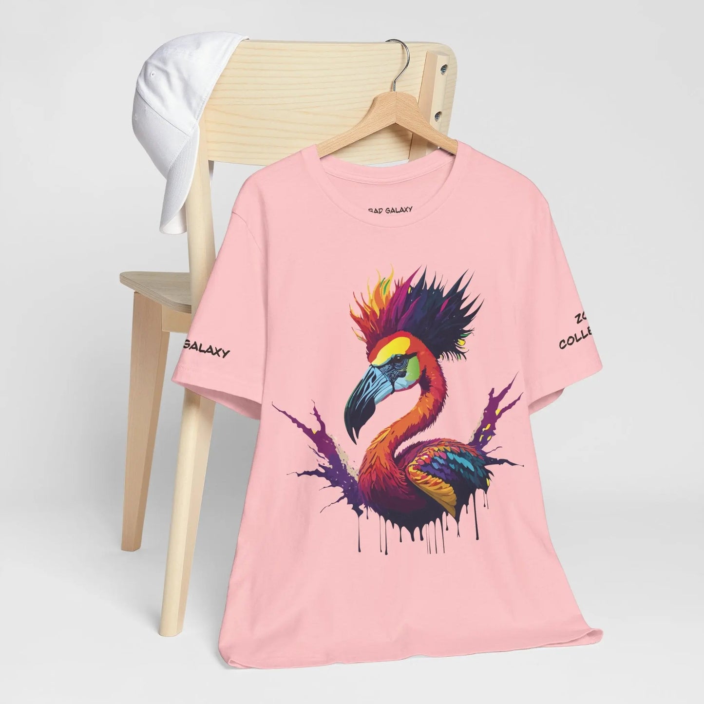 Animal T Shirt By Bad Galaxy Made To Order Cotton Tee With Eco Friendly Inks Soft Comfort Fit