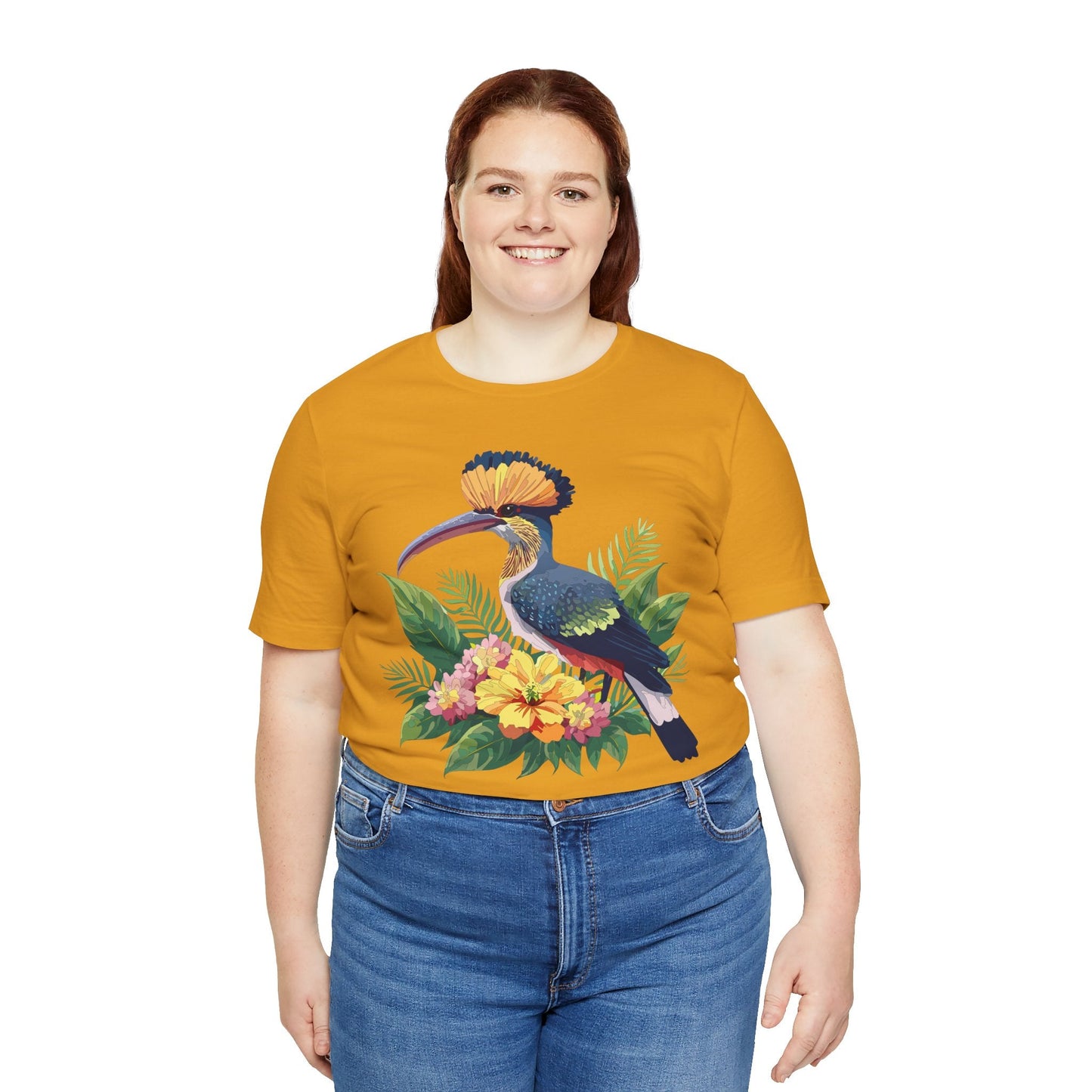 Unisex Animal Tee Shirt With Art Design Wild Animals Short Sleeve Jersey Tee For Everyday