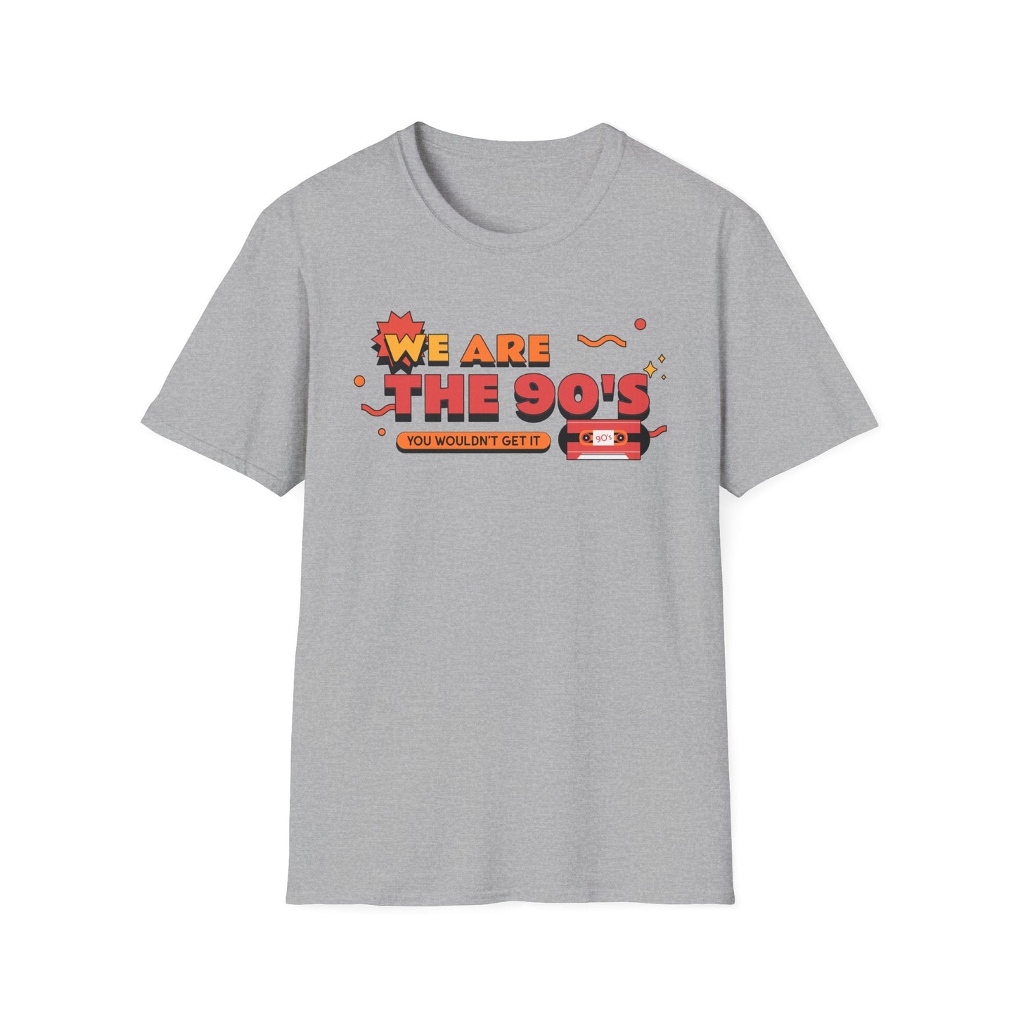 90s Retro T-Shirt We Are the 90s Vintage Cassette Tee
