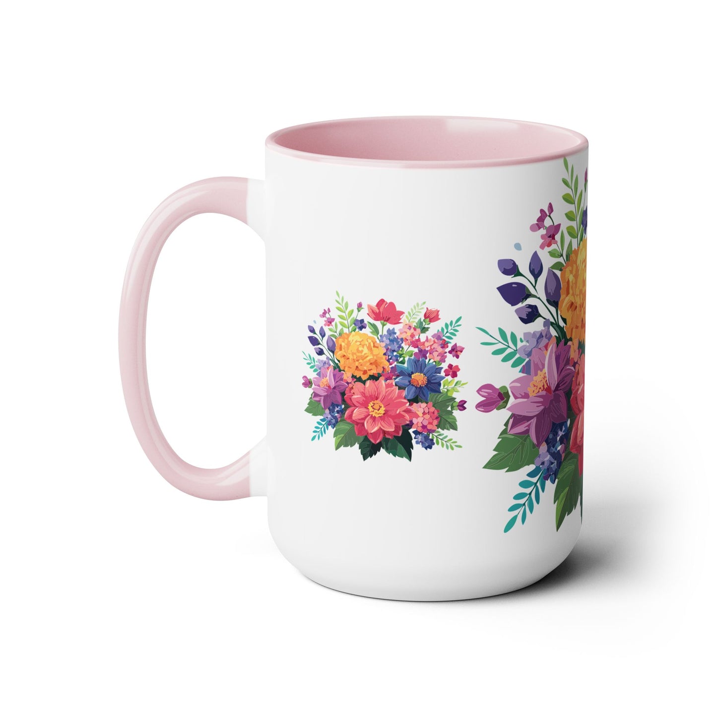 Floral Mug, Floral Cup