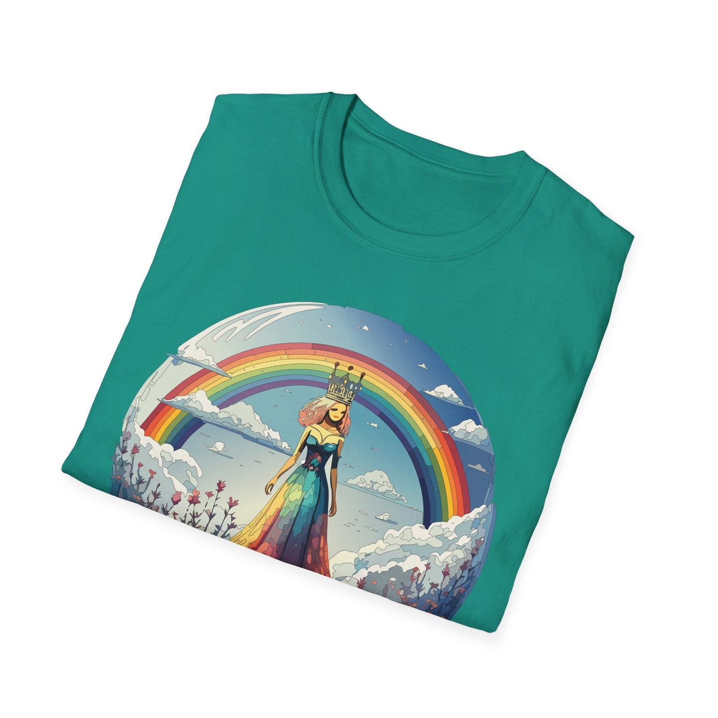 Womens Graphic T Shirt Art Design Tee Softstyle 64000 100 Percent Cotton Comfort