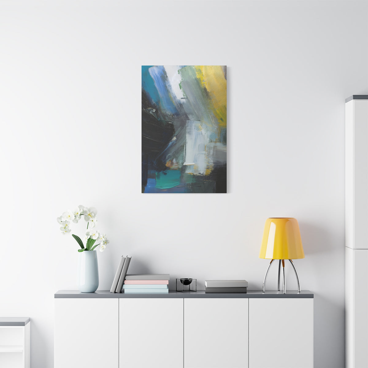 Abstract Oil Painting Print Canvas 20x24,20x30,24x30 24x32,24x36,30x40 32x48,36x48,40x60 Pine-Wood Inner Frame ABS-81