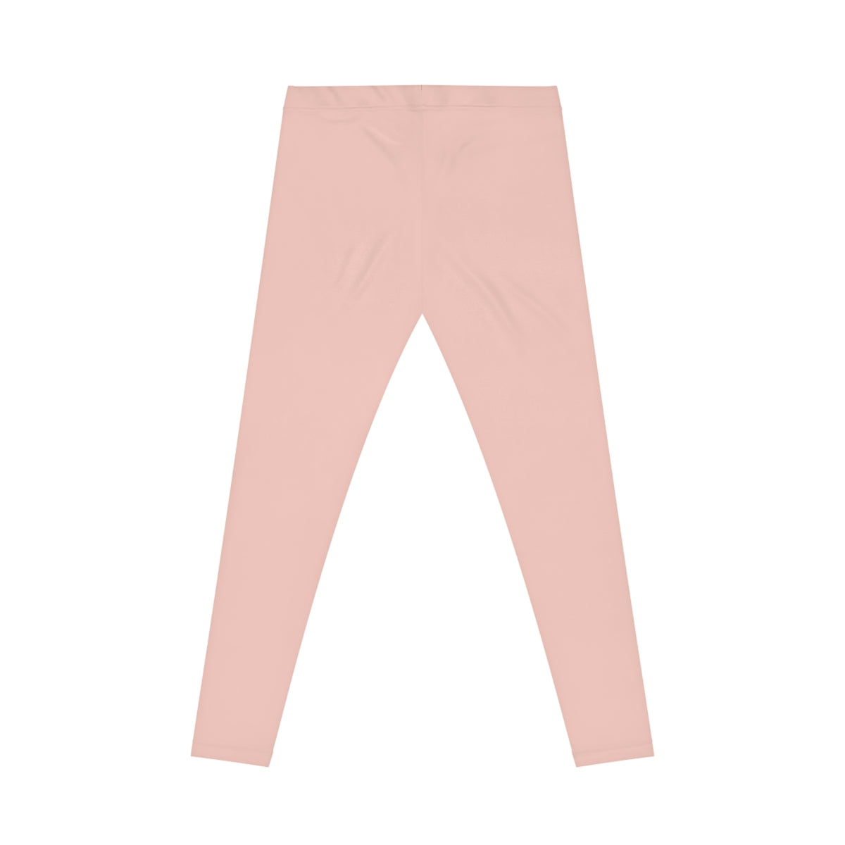 Desert Summer Beige Color Women's Poly-Span Casual Leggings XS-2XL