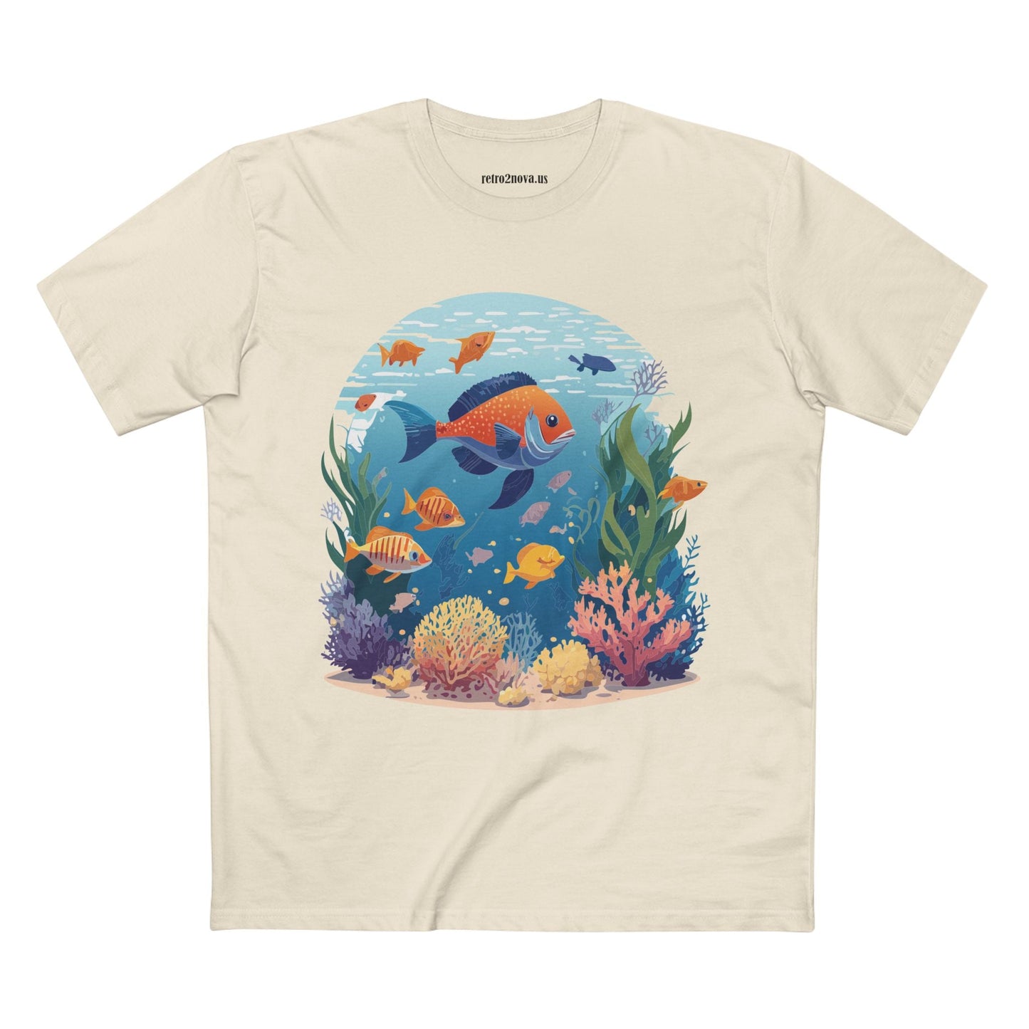 Ocean Shirt Ocean Pacific OP16 Unisex Premium Cotton Tee With Original Art Design