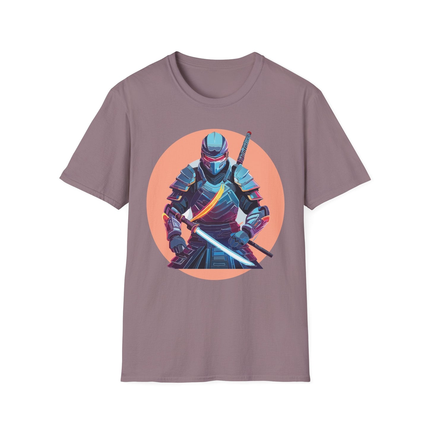 Samurai Shirt Unisex T Shirt 100 Percent Ring Spun Cotton Softstyle Tee Gildan 64000