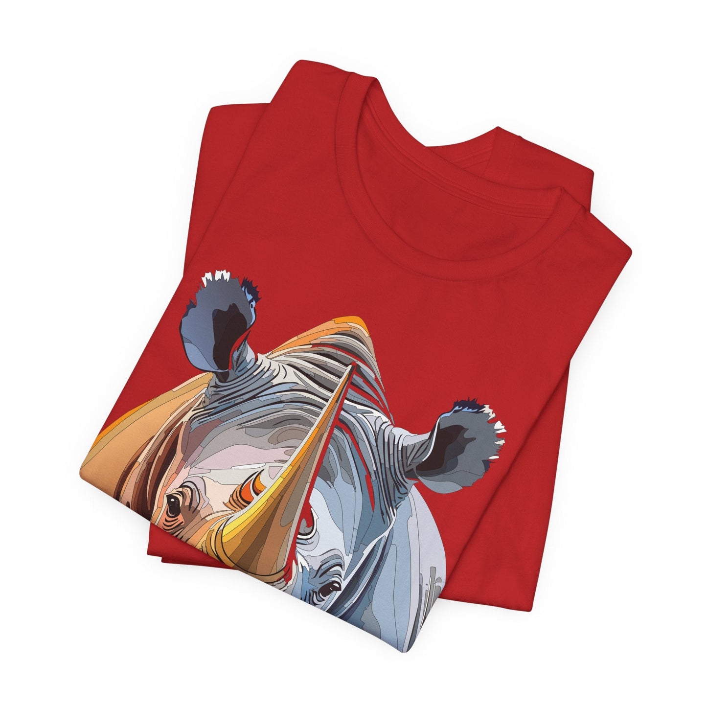 Unisex Animal Graphic Tee Shirt With Art Design Wild Animals Shirt Gildan Softstyle Cotton