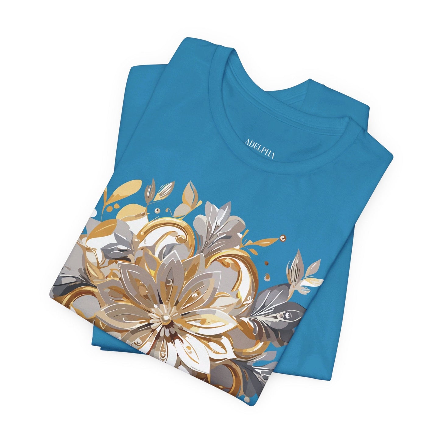 Adelpha Vintage Inspired Graphic Tee Unisex Jersey Short Sleeve Art Shirt Premium Comfort