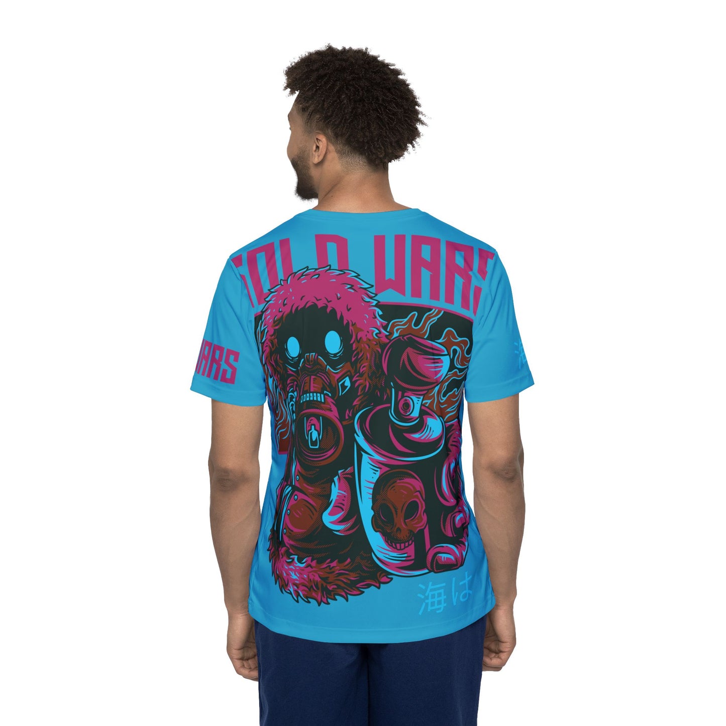 56-Be Fun Graphic T-Shirt, Art Design Poly Shirt, All Over Print Graphic Tee, Monsters T-Shirt, Cartoon Tees