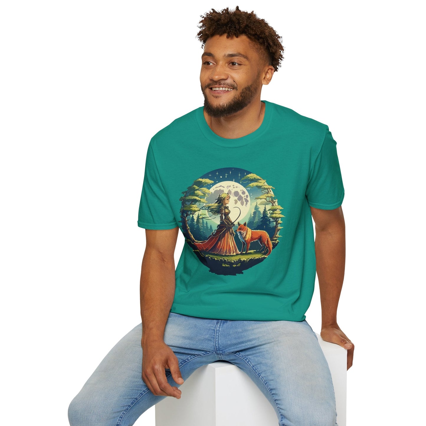 Womens Graphic T Shirt Art Design Tee Softstyle 64000 Gildan Unisex Cotton Comfort Tee