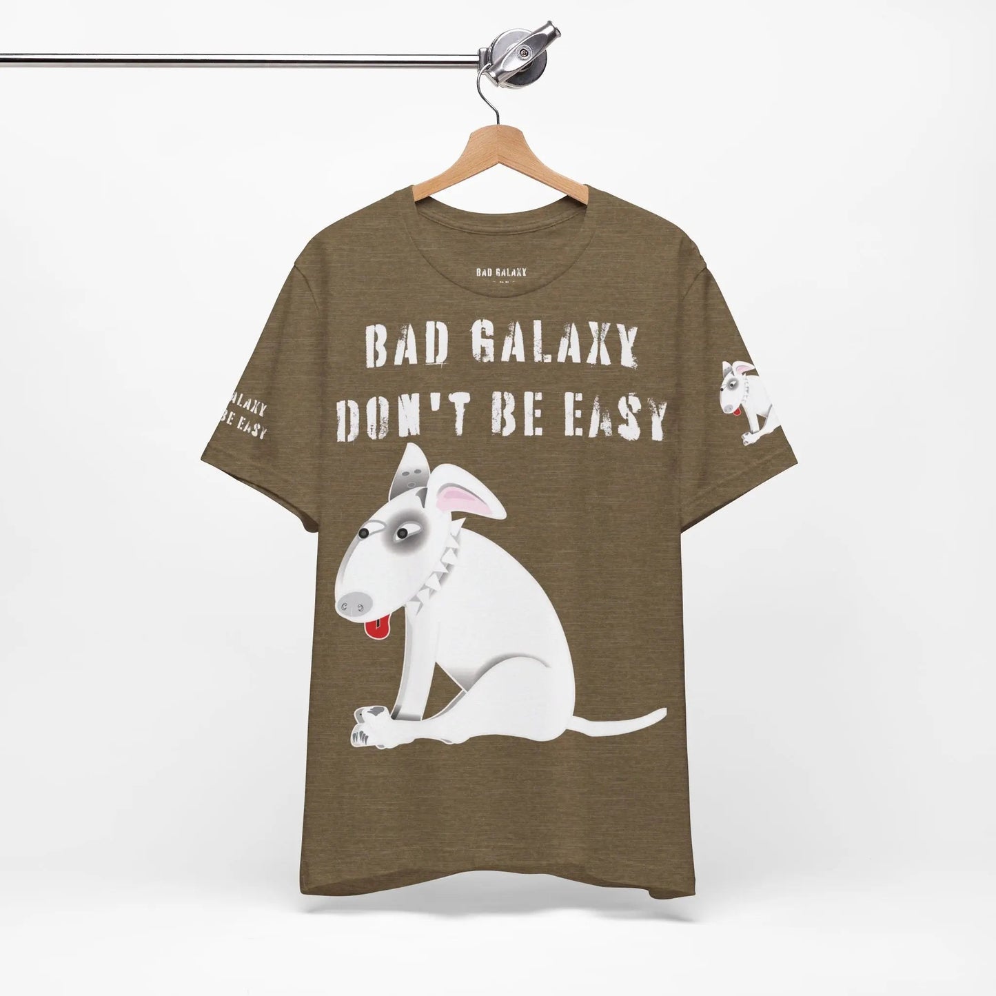 Funny Dog Tee Shirt Made In USA 100 Percent Cotton Eco Friendly Ink Free Shipping