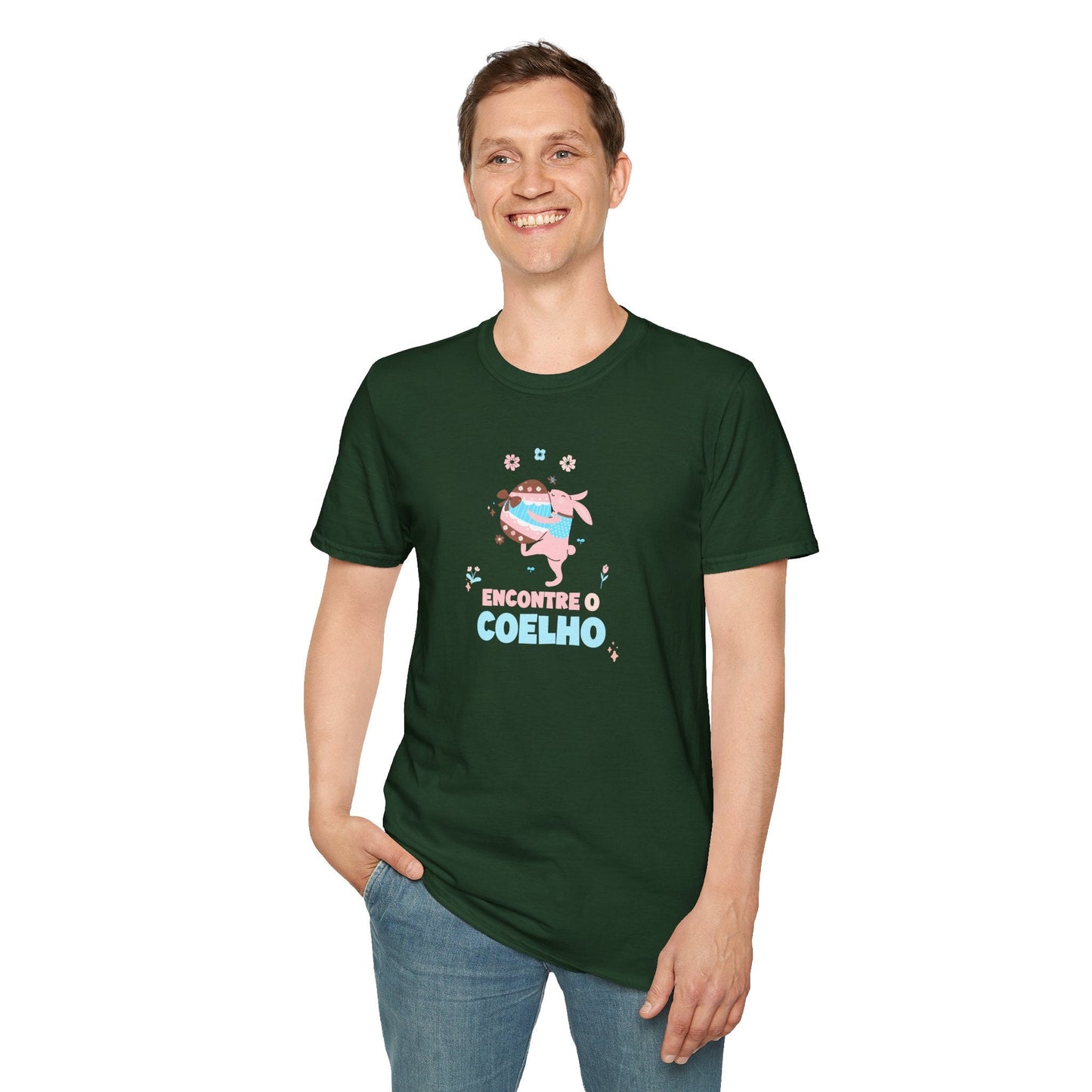 Easter Bunny T Shirt Unisex Easter Design Tee Shirt With Signature Prints Gildan Softstyle 64000