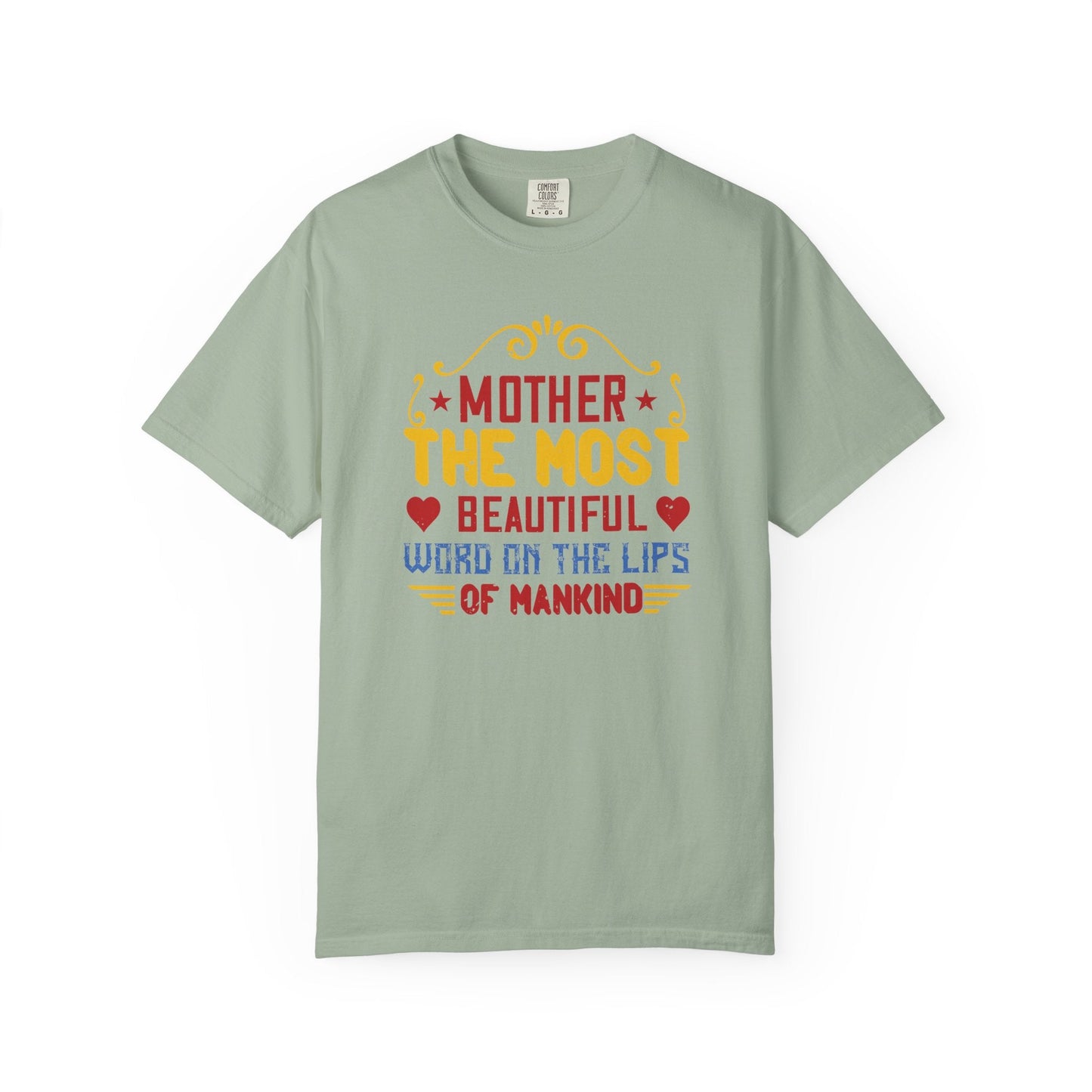 Mom T-shirt Mother Day Mama Tee Unisex Comfort Colors Garment-Dyed Cotton h84