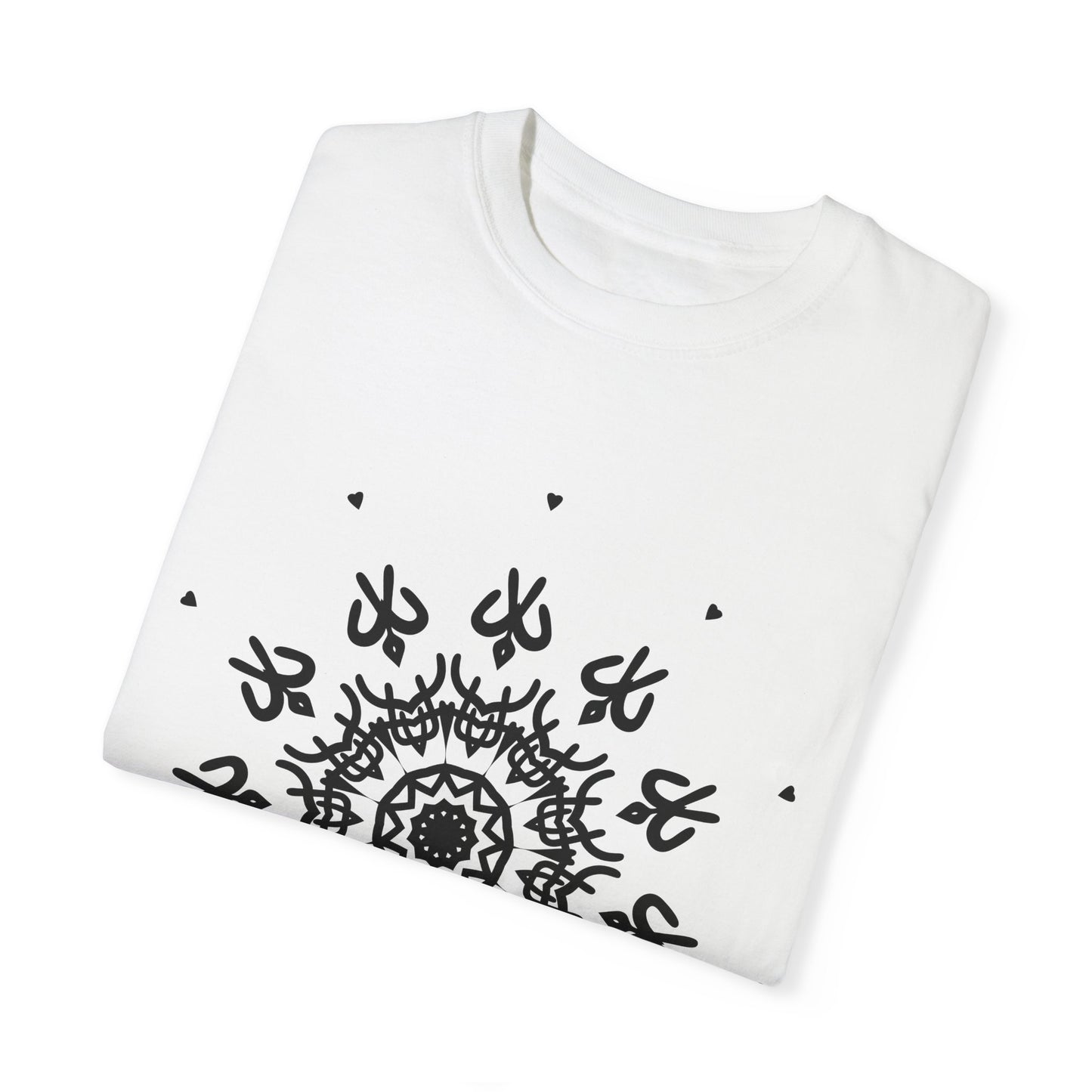 Unisex T-shirt with abstract print