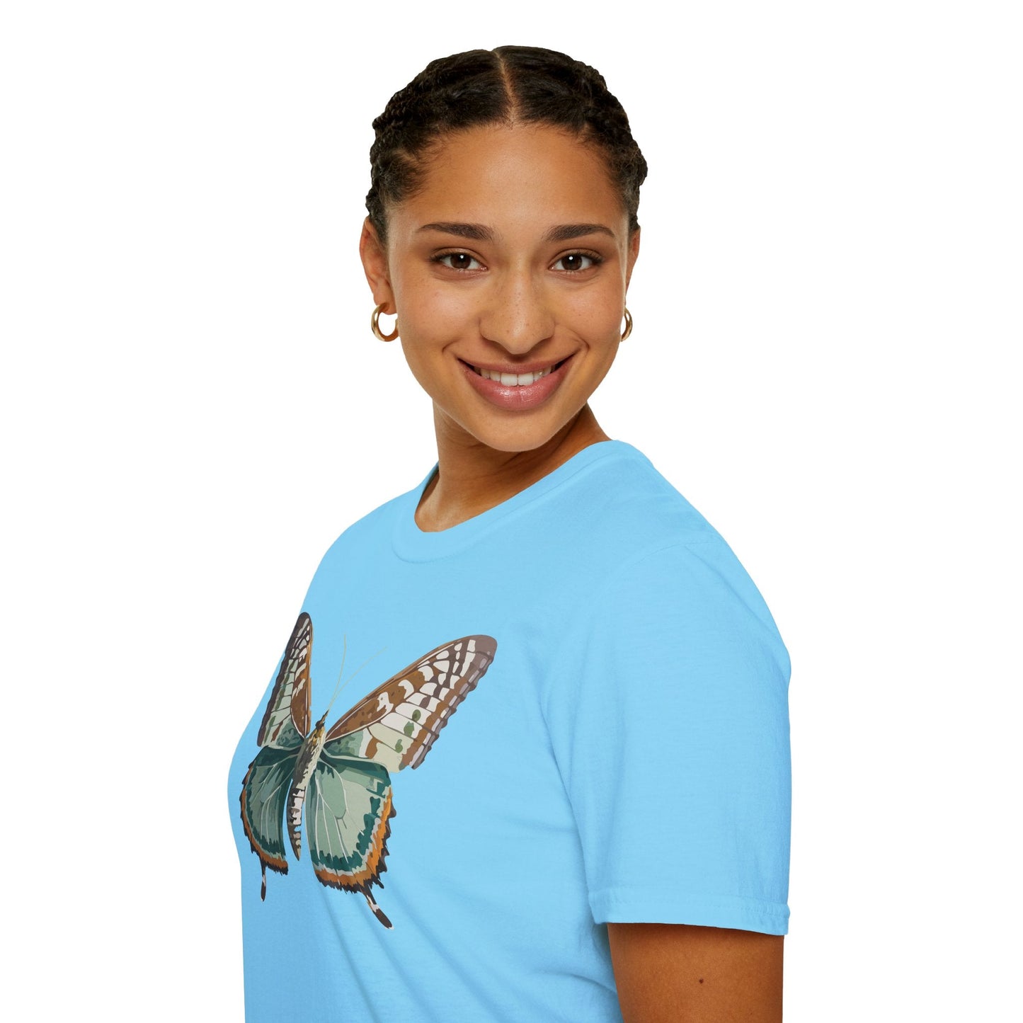 Butterfly Monarch Shirt Unisex Gildan Softstyle 64000 T Shirt 100 Percent Cotton