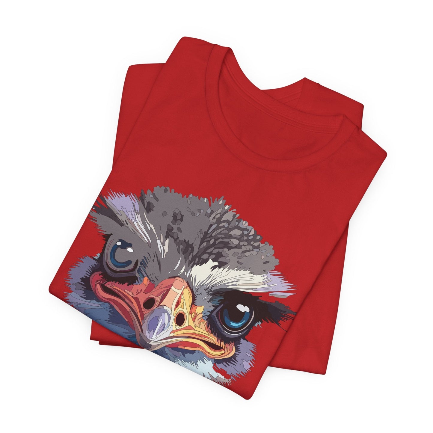 Unisex Animal Tee Shirt With Art Design Wild Animals Shirt Gildan Softstyle 64000