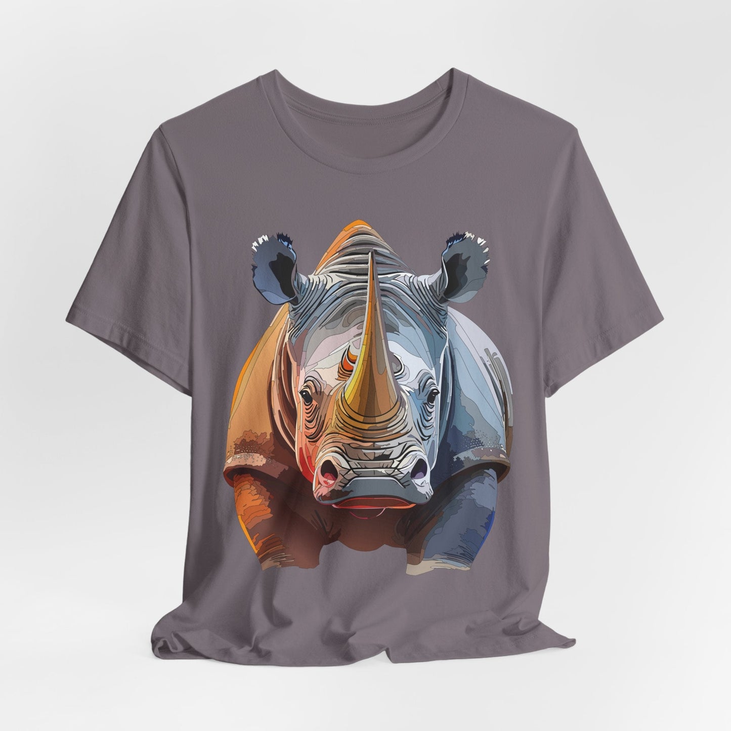 Unisex Animal Graphic Tee Shirt With Art Design Wild Animals Shirt Gildan Softstyle Cotton