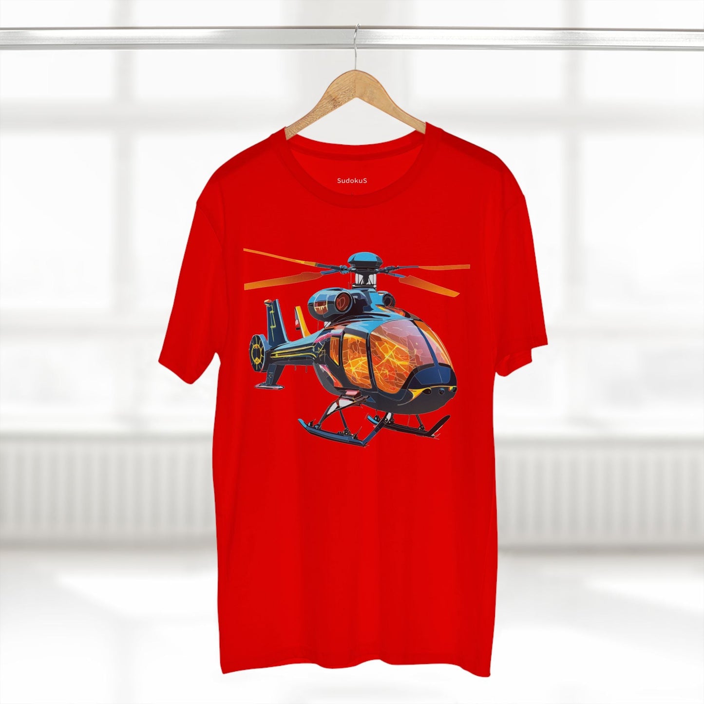 Chopper Graphic Unisex 100 Cotton Staple Tee 5