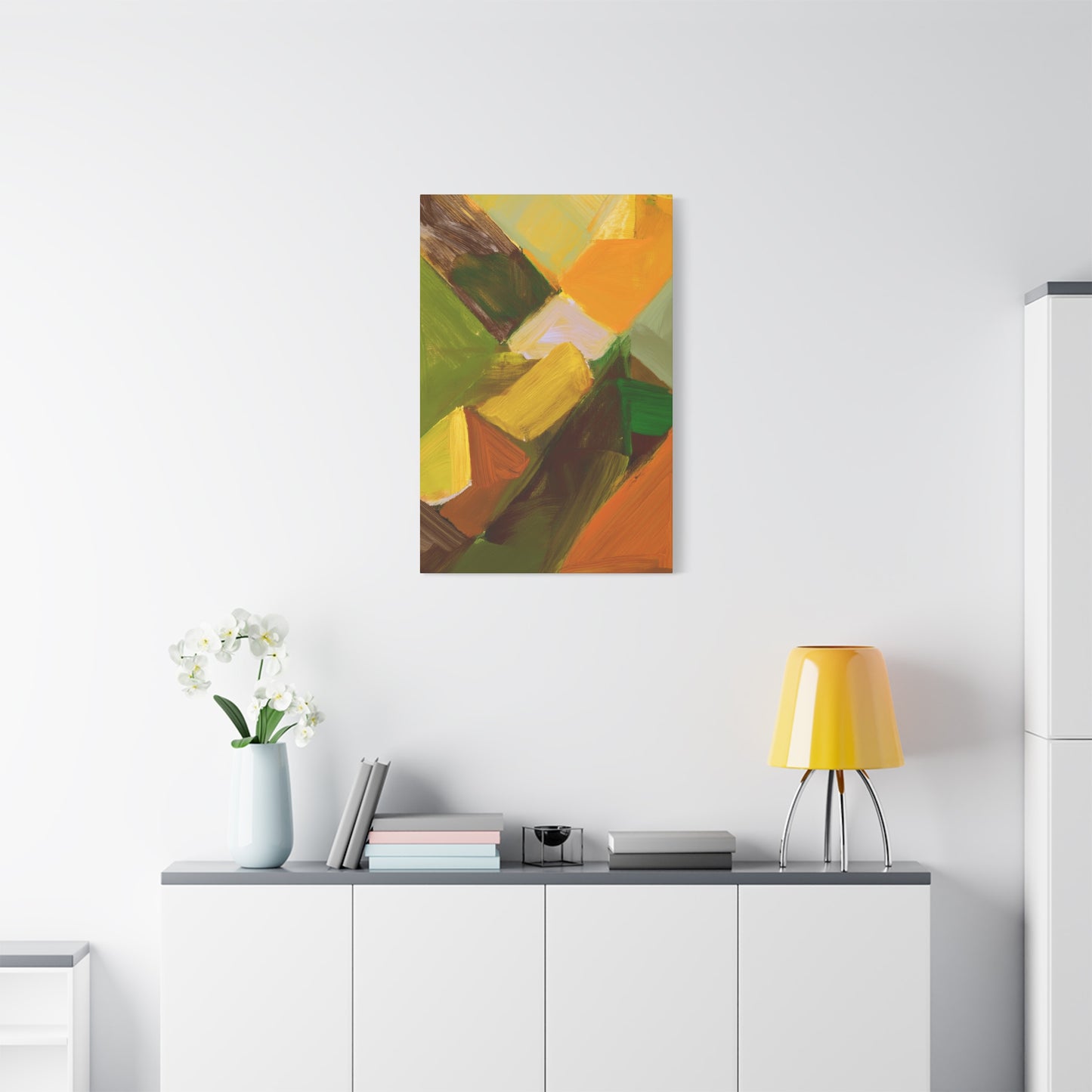 Abstract Geometric Painting Print Canvas 20x24,20x30,24x30 24x32,24x36,30x40 32x48,36x48,40x60 Pine-Wood Inner Frame ABS-59