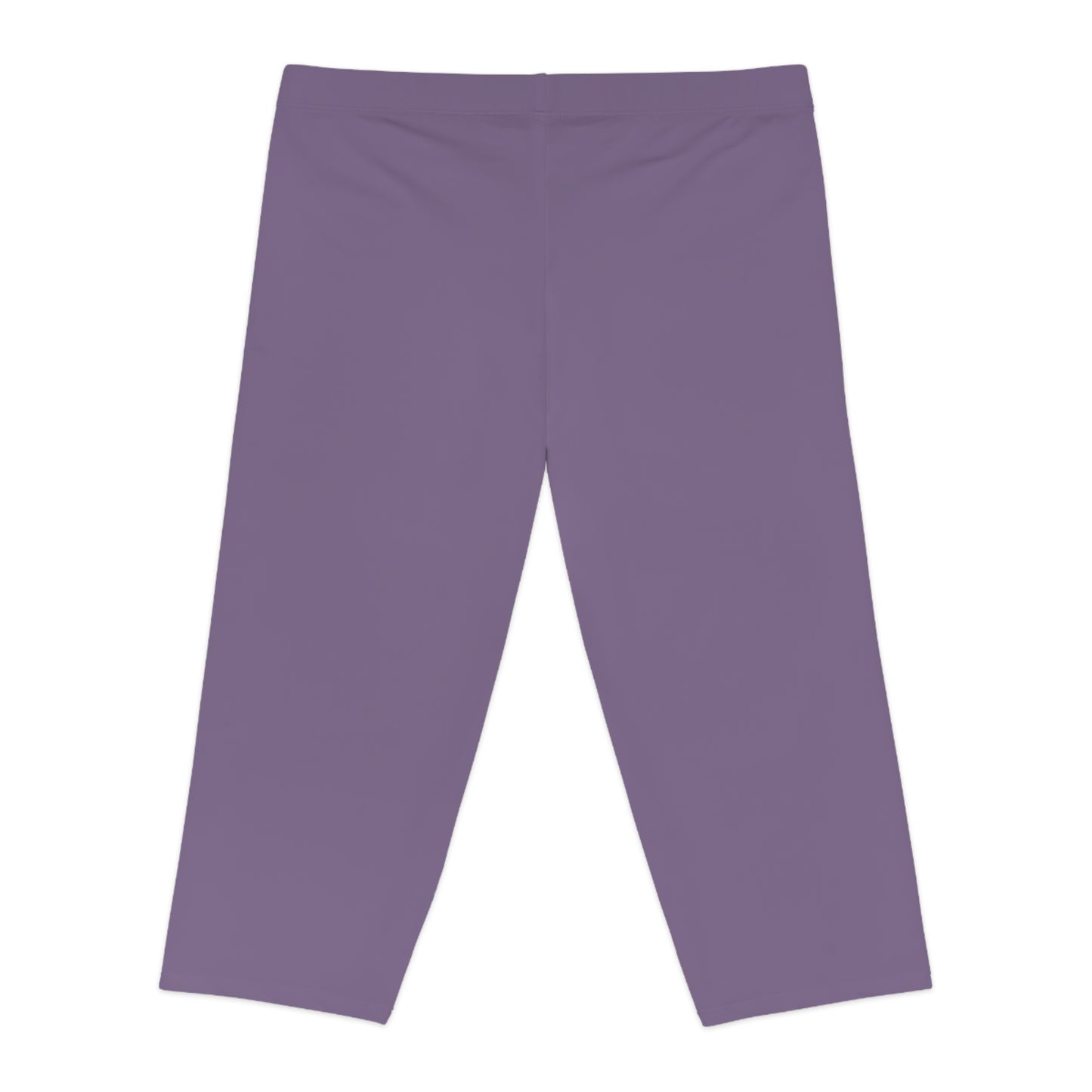 Purple Color Capri Leggings, Purple Capri Leggings 6