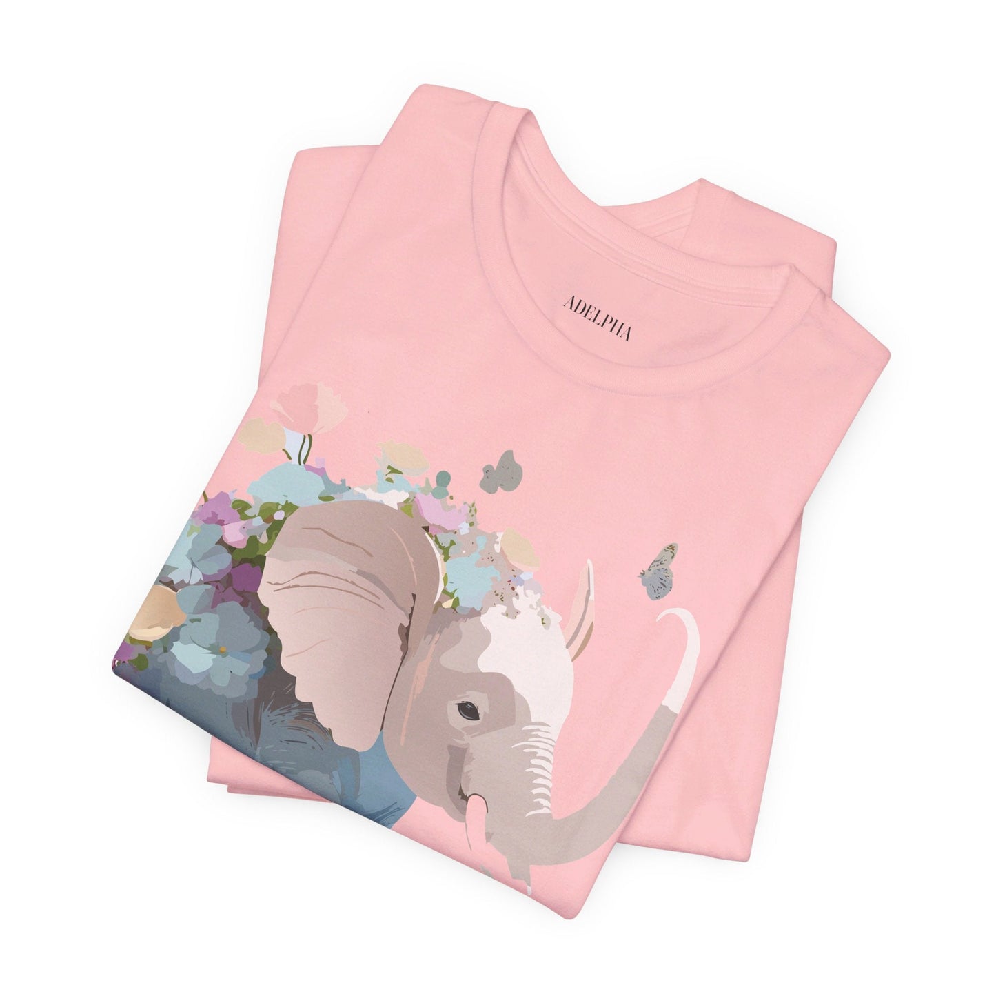 Elephant Graphic Tee Unisex Jersey Short Sleeve Art Design Adelpha Premium Vintage Inspired