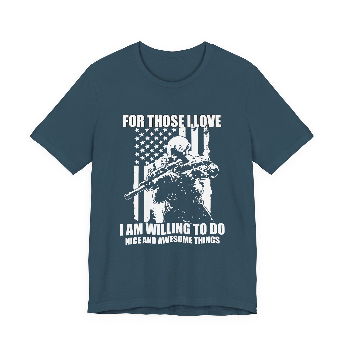 Army Veteran Patriotic Graphic Design Unisex Cotton T-Shirt v50