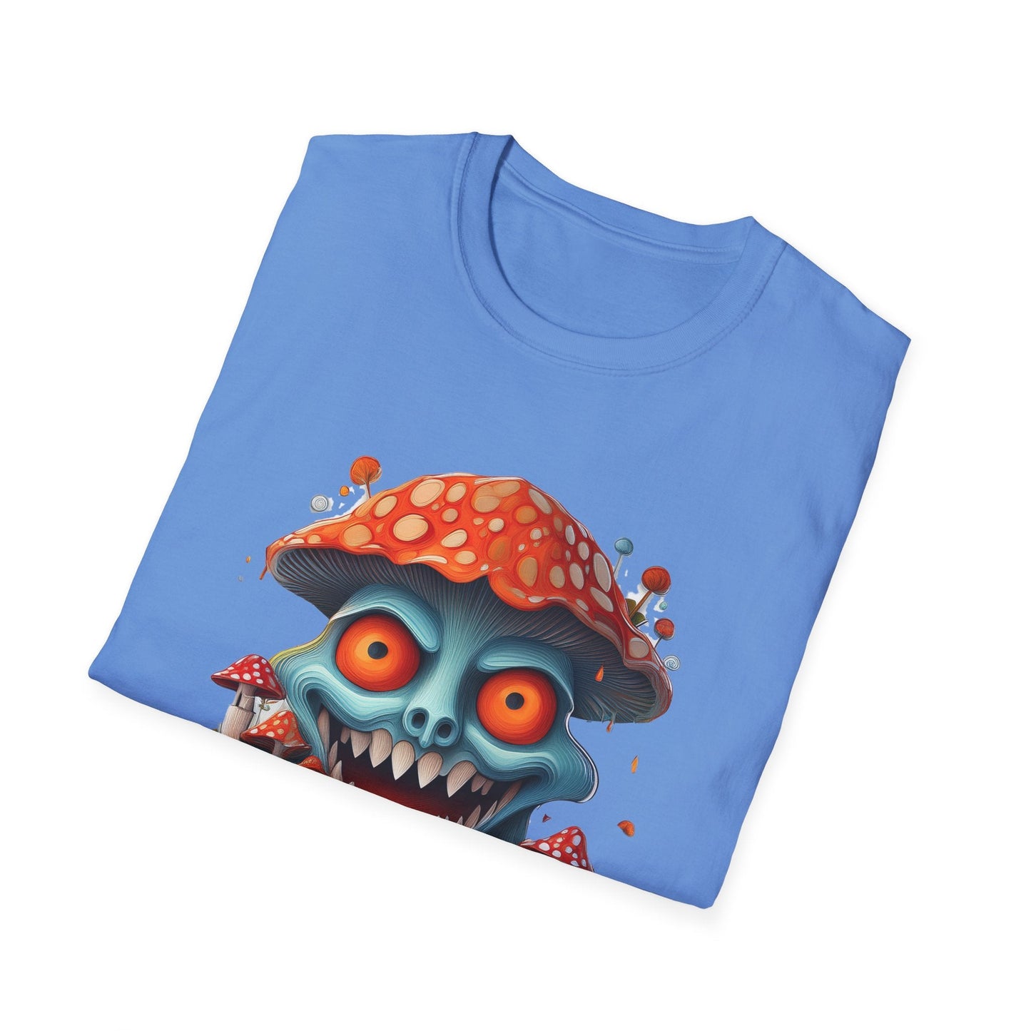 Mashroom Tee Shirt Unisex Softstyle Gildan 64000 Short Sleeve Tee With Funny Mashroom Fungus