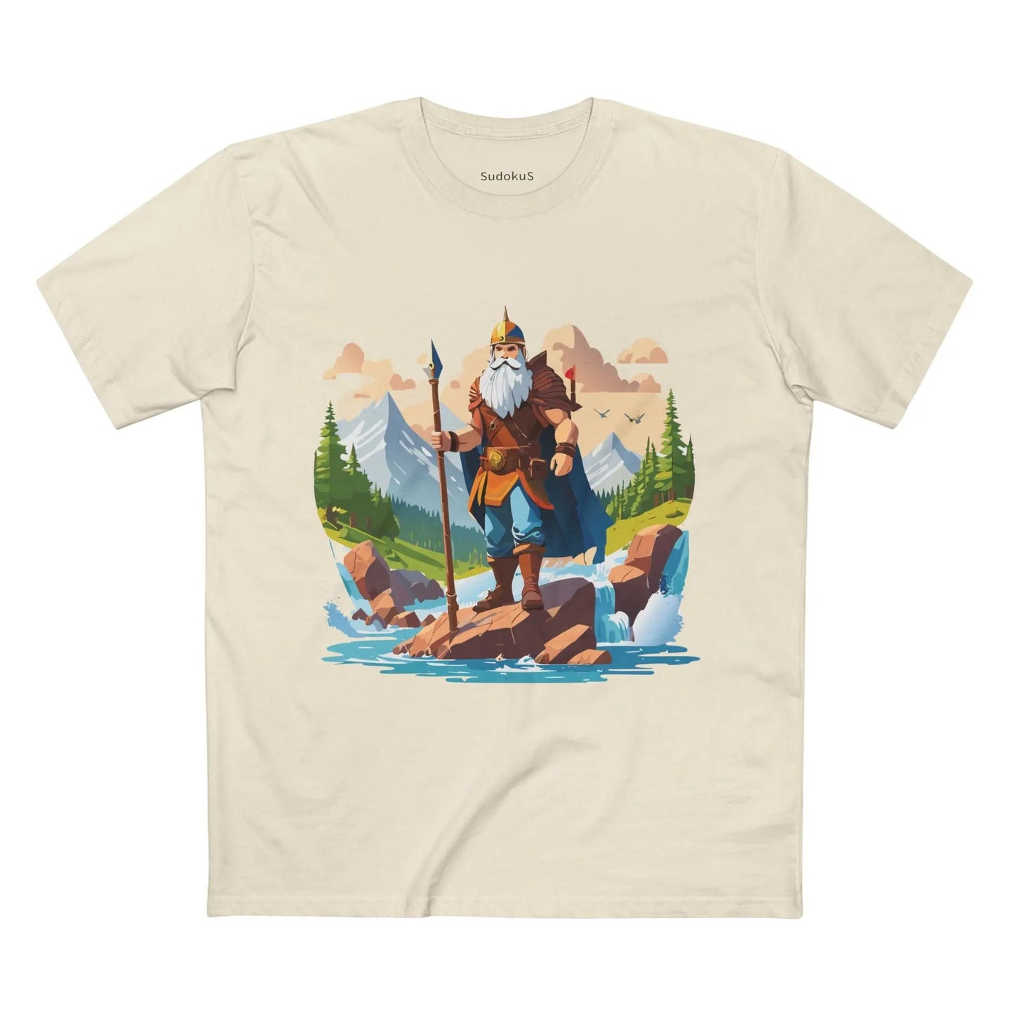Viking Graphic Unisex 100 Cotton Staple Tee 28